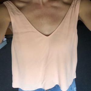 Wilfred Free Light Pink Kempner Tank Blouse